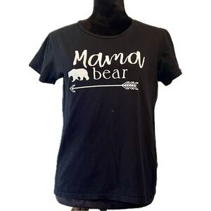 Anvil women’s size medium mama,‎ bear graphic T-shirt